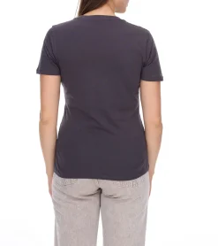 Tops & T-Shirts*Elevate Heros Damen T-Shirt schlichtes Baumwoll-Shirt 150 g/m2 Basic-Shirt Unterzieh-Shirt 3802989 Dunkelgrau