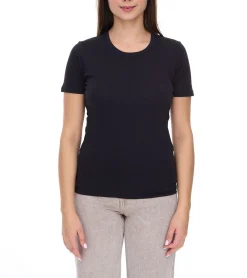 Tops & T-Shirts*Elevate Heros Damen T-Shirt schlichtes Baumwoll-Shirt 150 g/m2 Basic-Shirt Unterzieh-Shirt 3802999 Schwarz