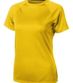 Tops & T-Shirts*Elevate Niagara Damen Sport T-Shirt Cool-Fit Trainings-Shirt 145 g/m2 Fitness-Shirt 3901110 Gelb