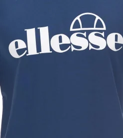 T-Shirts & Tank Tops*ellesse Fuenti T-Shirt Herren Baumwoll-Shirt mit Logo-Print Sport-Shirt SHP16469 Blau