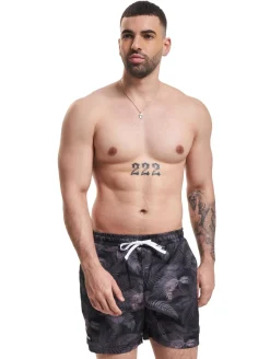 Nachtwäsche & Bademode*ellesse Hollin Schwarze Badehose