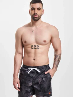 Nachtwäsche & Bademode*ellesse Hollin Schwarze Badehose