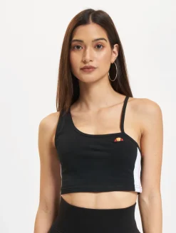 Tops & T-Shirts*ellesse Playsol Crop Top schwarz