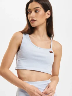 Tops & T-Shirts*ellesse Playsol Crop Top hellblau