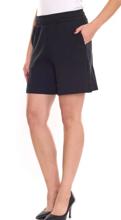Shorts & Bermudas*AjC 4er Pack Damen Sommer-Shorts kurze Hose Mode-Bermuda 37358347 Grün/Schwarz