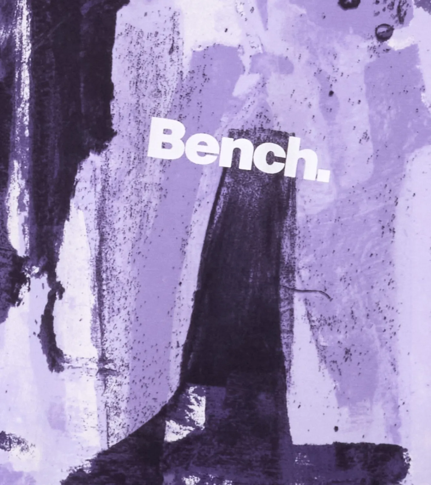 T-Shirts & Tank Tops*Bench. 2er Pack Mädchen Baumwoll-Shirt Kurzarm-Shirt mit Allover-Print 65280936 Lila