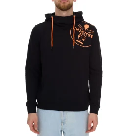 Pullover & Sweater*CHIEMSEE 2er Pack Herren Baumwoll-Pullover Rundhals-Pullover mit farbigem Rückenprint Kapuzen-Pullover 92047217 Schwarz/Grau