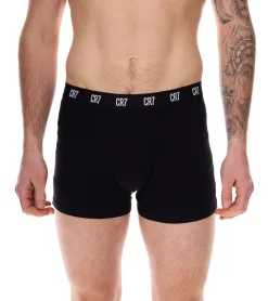 Unterwäsche|Boxershorts*CR7 CRISTIANO RONALDO 5er Pack Basic Trunk Herren Boxershorts atmungsaktive Baumwoll-Unterhose Unterwäsche 300-8125-49 Rot/Grau/Navy/Schwarz/Bunt/Gold