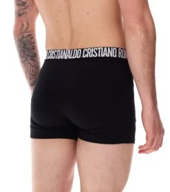 Unterwäsche|Boxershorts*CR7 CRISTIANO RONALDO 5er Pack Basic Trunk Herren Boxershorts atmungsaktive Baumwoll-Unterhose Unterwäsche 300-8125-49-2312 Grau/Anthrazit/Schwarz