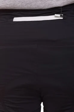 Sportunterbekleidung|Radsport*F2 2er Pack Race Herren Fahrrad-Hose mit Rückentasche Mountainbike-Hose mit High-Performance-Sitzpad Radler-Hose 6557 2038 Schwarz