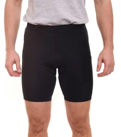 Sportunterbekleidung|Radsport*F2 5er Pack Race Herren Fahrrad-Hose mit Rückentasche Mountainbike-Hose mit High-Performance-Sitzpad Radler-Hose 6557 2038 Schwarz
