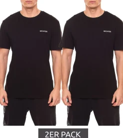 T-Shirts & Tank Tops*HECHTER STUDIO 8er Pack Herren Rundhals-Shirt Baumwoll T-Shirt NI58100 700 oder Schwarz Weiß