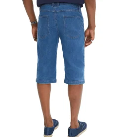 Shorts & Bermudas*O46bpx 2er Pack Herren Jeans-Shorts kurze Denim-Hose im 5-Pocket Style Long-Shorts 933857 Blau/Dunkelblau