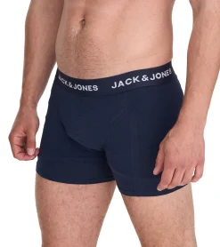 Unterwäsche|Boxershorts*Jack & Jones 8er Pack Herren Boxershorts atmungsaktive Baumwoll-Unterhose Unterwäsche 12259926 /Dunkelgrau/Navy Schwarz/Dunkelblau