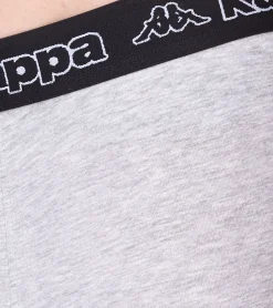 Unterwäsche|Boxershorts*Kappa 10er Pack Herren Boxershorts mit Marken Schriftzug und Logo Unterhose in verschiedenen Farben wie Schwarz, Grau, Anthrazit und Blau