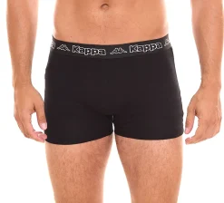 Unterwäsche|Unterwäsche & Socken*Kappa 20er Pack Herren Boxershorts stylische Unterhosen Sparpack 351K1JW AEB Schwarz/Weiß