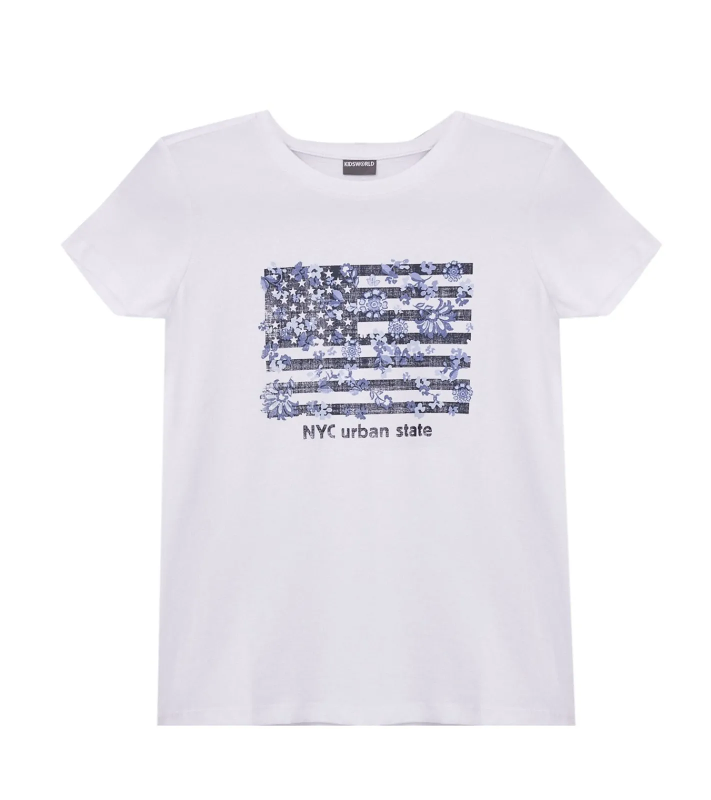 T-Shirts & Tank Tops*KIDSWORLD 2er Pack Kinder T-Shirt für Mädchen mit Front-Print Sommer-Shirt 56819715 Weiß