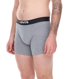 Unterwäsche|Boxershorts*LEVI´S 3er Pack Boxer Print Limited Edition Herren Boxershorts Unterhosen Unterwäsche 701225389 003 Grau