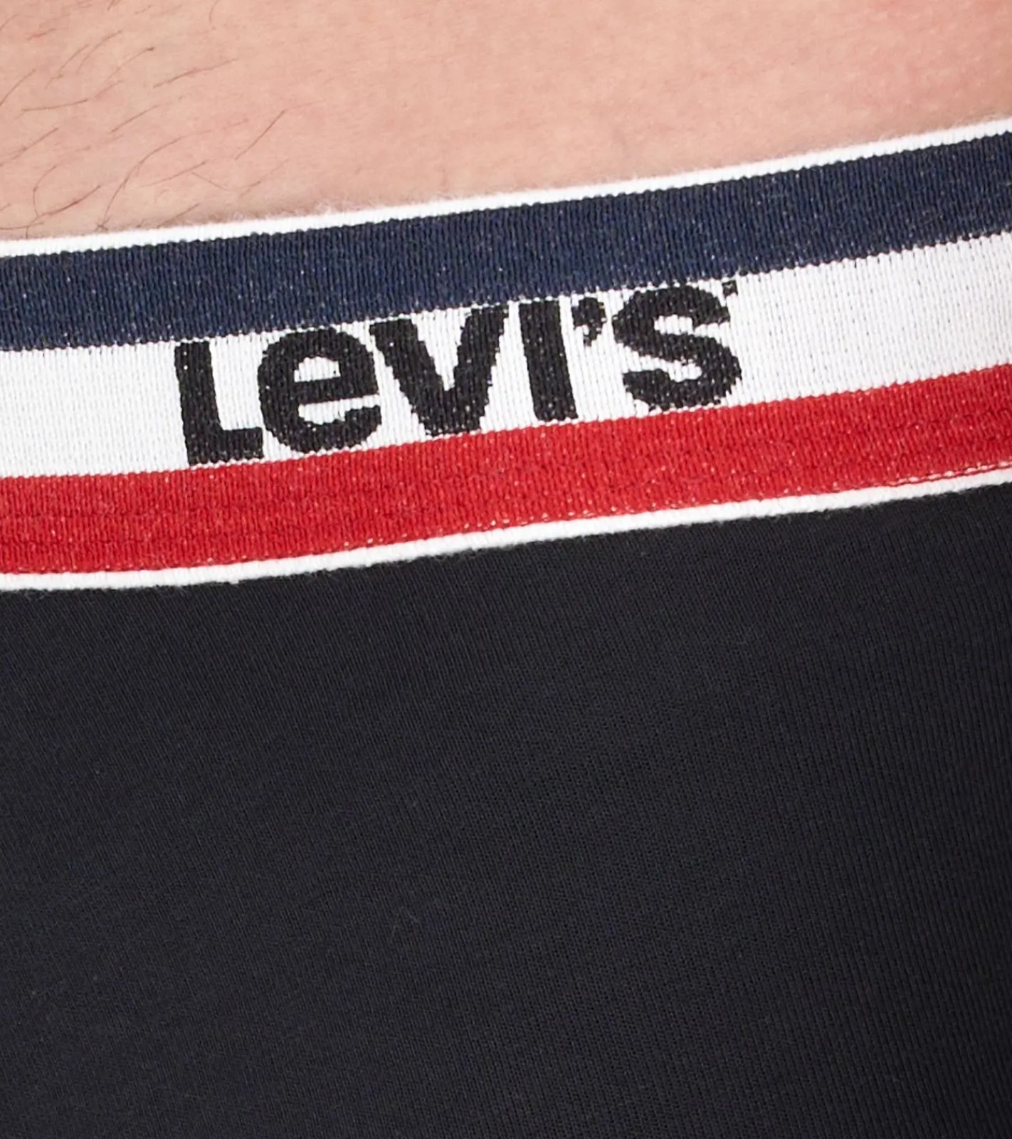 Unterwäsche|Boxershorts*LEVI´S 5er Pack LEVI`S Herren Boxershorts Baumwoll-Unterwäsche mit farblichen Akzenten am Bund 701224335 Schwarz/Grau/Blau