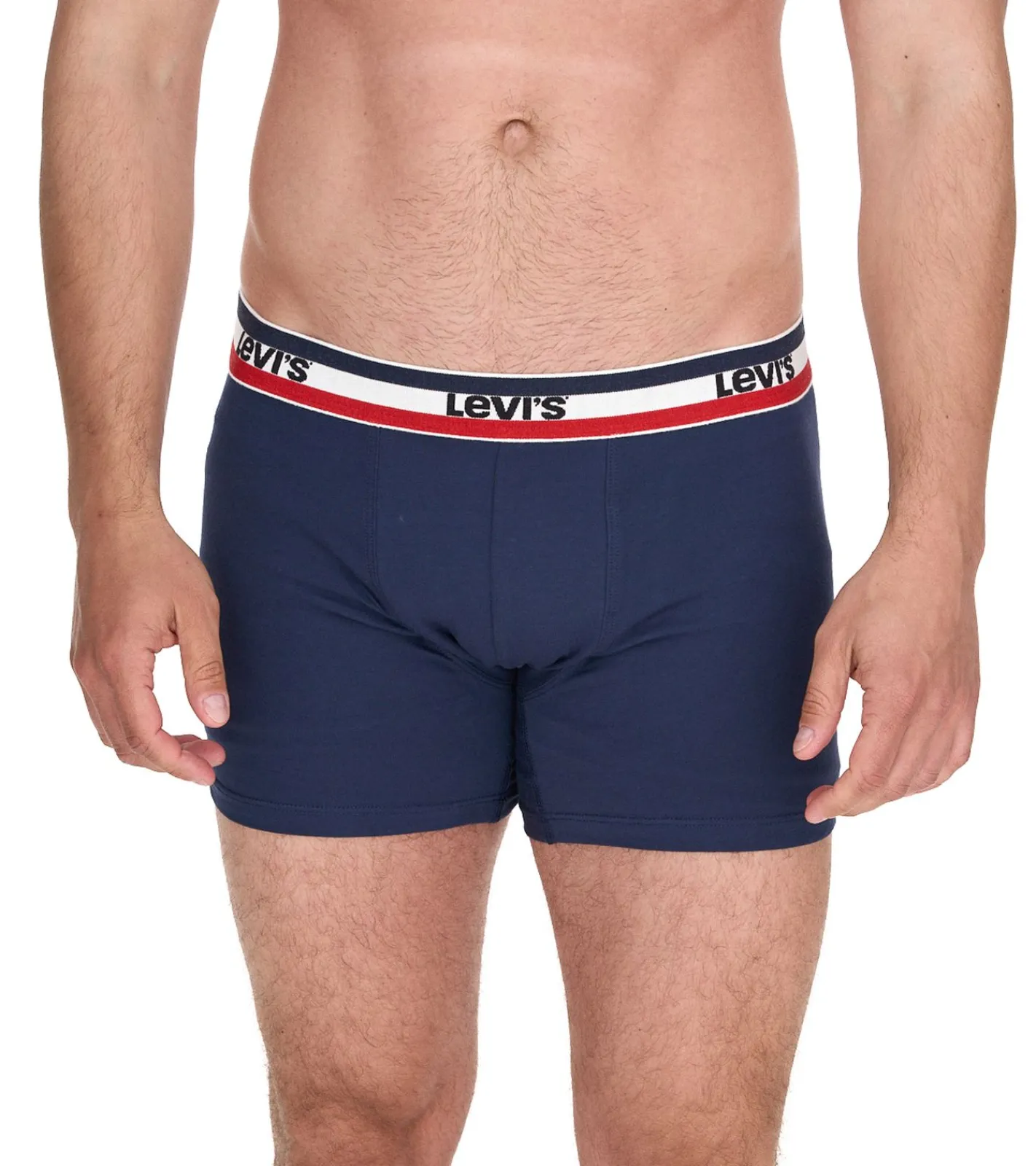 Unterwäsche|Boxershorts*LEVI´S 5er Pack LEVI`S Herren Boxershorts Baumwoll-Unterwäsche mit farblichen Akzenten am Bund 701224335 Schwarz/Grau/Blau