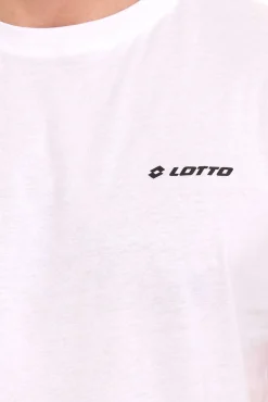 T-Shirts & Tank Tops*LOTTO 3er Pack Herren Basic T-Shirt aus Baumwolle Rundhals-Shirt 8792486 Weiß