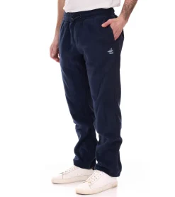 Jogginghosen & Fitnessmode*MAUI SPORTS 2er Pack Herren Fleece-Hose Freizeit-Jogger Homewear Oeko-Tex 100 zertifiziert 9087474 Blau oder Grau