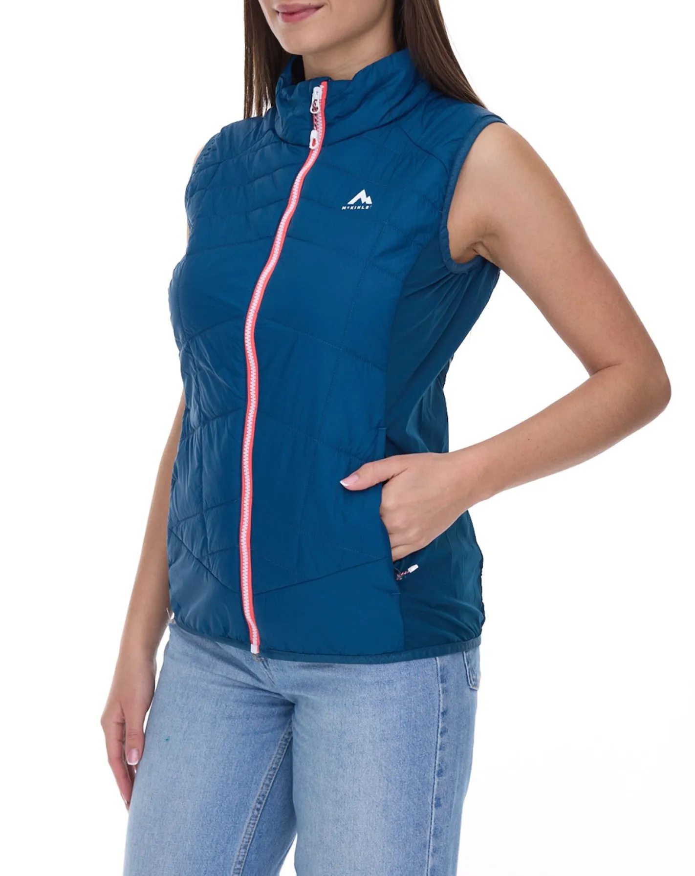 Mäntel & Jacken*McKINLEY 2er Pack Sansa HYB VST W Damen Weste leicht wasserabweisende Stepp-Weste mit PRIMALOFT-Wattierung 419862 510 Blau
