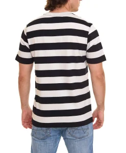 T-Shirts & Tank Tops*OTTO 3er Pack products Herren gestreiftes T-Shirt nachhaltiges Sommer-Shirt aus Bio-Baumwolle 73316559 Grau/Schwarz