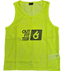 Sportoberbekleidung*Outfitter 5er Pack OCEAN FABRICS TAHI nachhaltiges Kinder Trainings-Leibchen Mannschaftssport OUT-K-3038-OTW-27 Neongelb