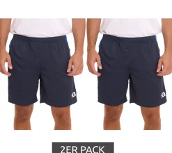 Sportunterbekleidung|Shorts & Bermudas*Outfitter 2er Pack OCEAN FABRICS Herren Trainings-Shorts atmungsaktive Sport-Hose 1025-OTW-42 Blau
