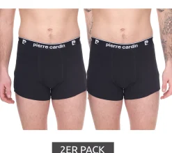 Unterwäsche|Boxershorts*Pierre Cardin 6er Pack Herren Baumwoll-Boxershorts Unterwäsche R808 Schwarz oder Grau