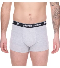 Unterwäsche|Boxershorts*Pierre Cardin 2er Pack Herren Baumwoll-Boxershorts Unterwäsche R808 6500 Grau