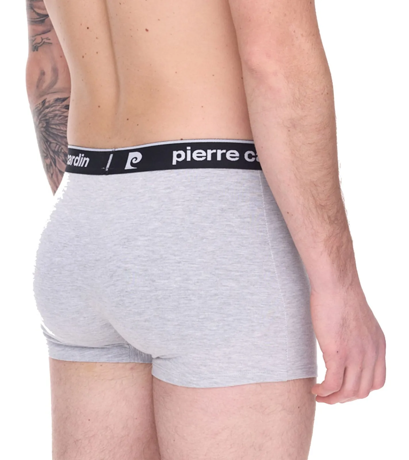 Unterwäsche|Boxershorts*Pierre Cardin 2er Pack Herren Baumwoll-Boxershorts Unterwäsche R808 6500 Grau