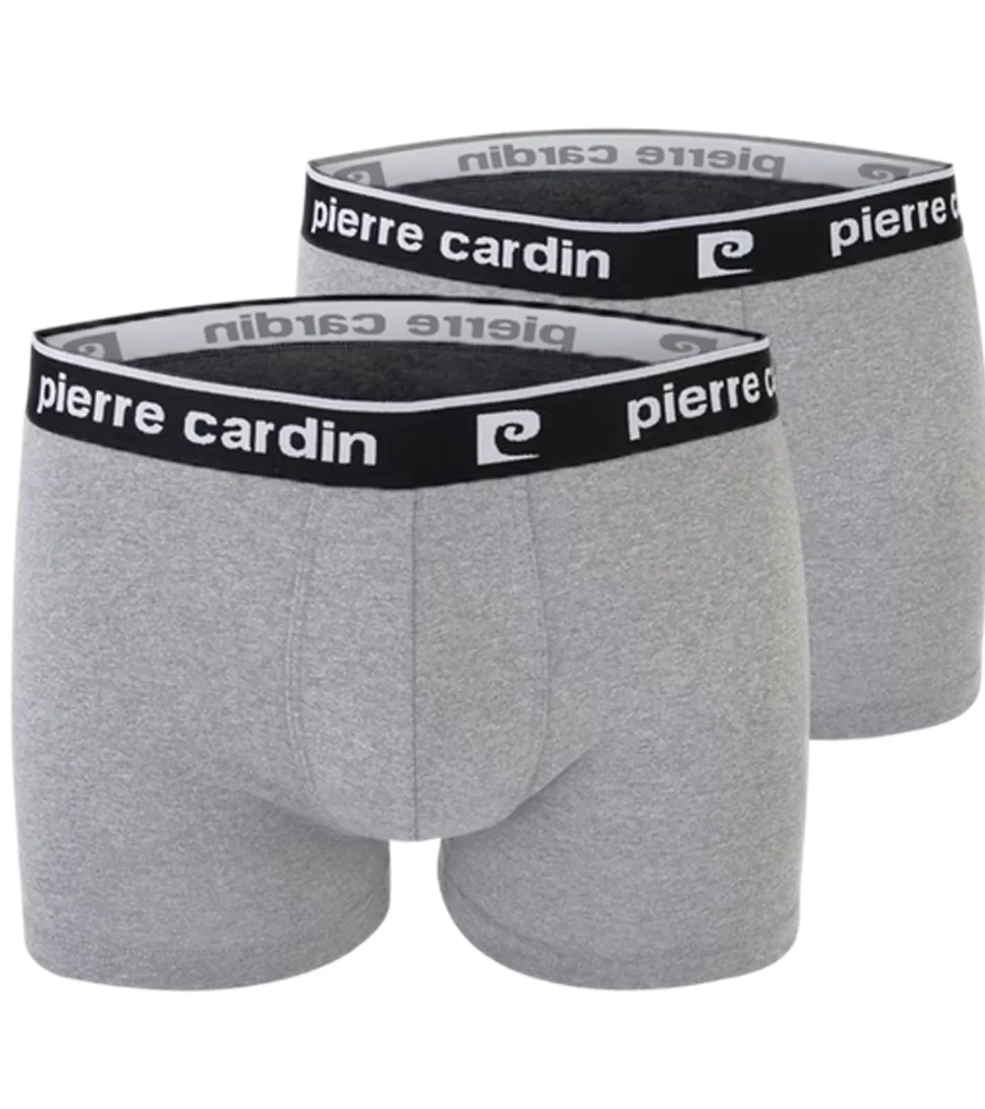 Unterwäsche|Boxershorts*Pierre Cardin 2er Pack Herren Baumwoll-Boxershorts Unterwäsche R808 6500 Grau