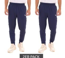 Sportunterbekleidung|Jogginghosen & Fitnessmode*PUMA 2er Pack LIGA Herren Trainings-Hose mit DRYCELL Sport-Hose Sport-Bekleidung 655313 06 Dunkelblau