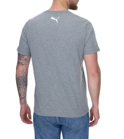 T-Shirts & Tank Tops*PUMA 3er Pack Statement Deluxe Edition Base nachhaltiges Herren Baumwoll-Shirt T-Shirts 683509 01 Grau