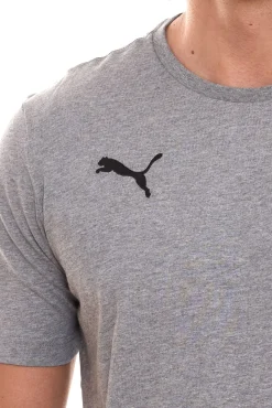 T-Shirts & Tank Tops*PUMA 3er Pack TeamGOAL 23 Casual Herren Baumwoll-Shirt mit Logo-Stickerei schlichtes T-Shirts 656578 oder Grau Schwarz
