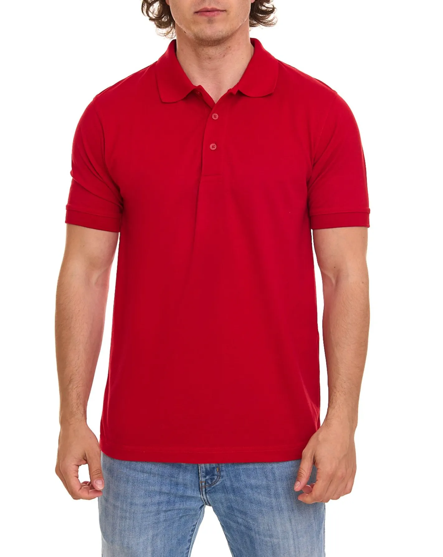 Hemden & Poloshirts*Regatta 3er Pack Professional Herren Polo-Hemd mit Baumwolle nachhaltiges Poloshirt im Sparpack TRS143 42D Rot