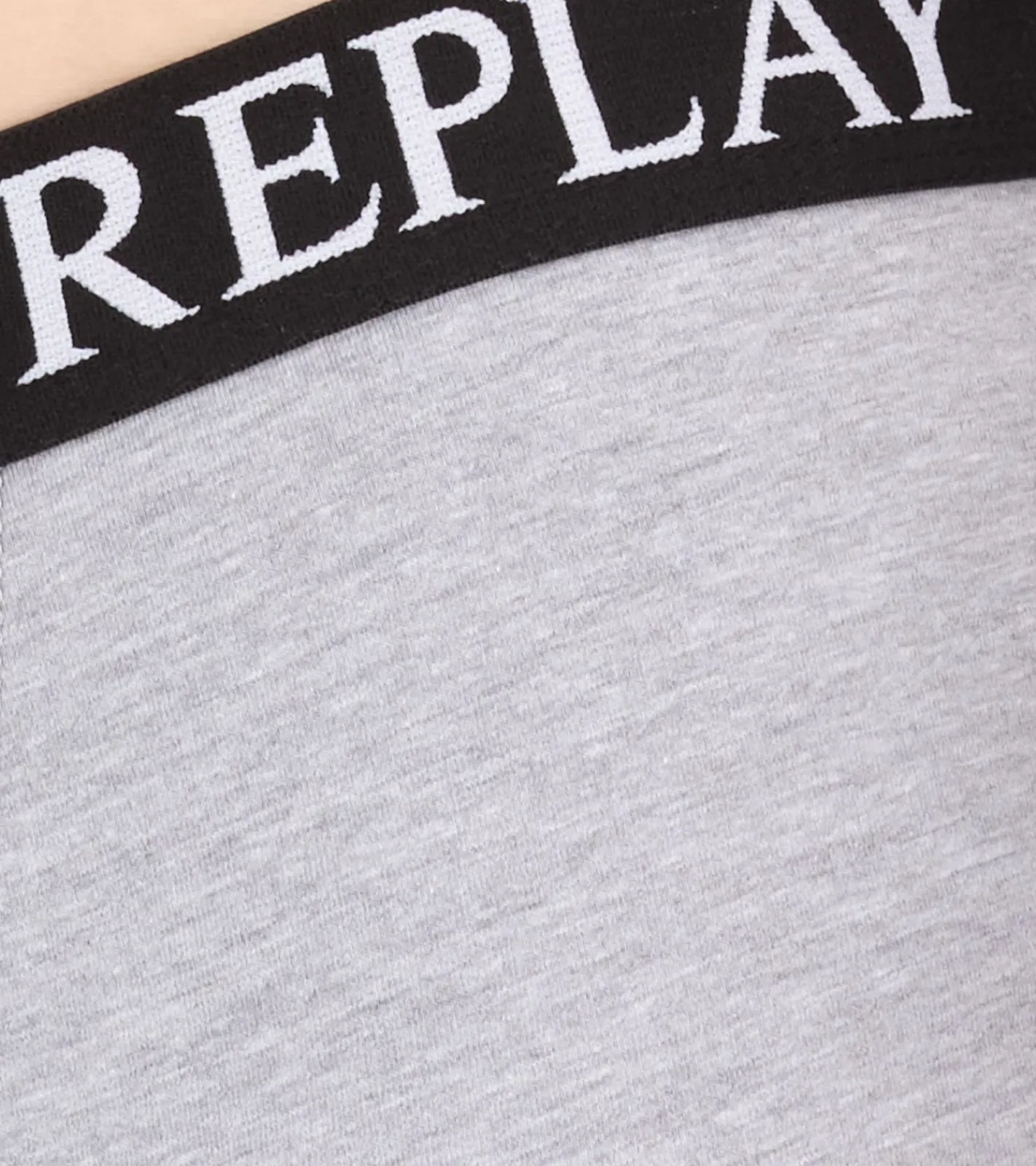 Unterwäsche|Boxershorts*REPLAY 3er Pack Herren Retro Boxershorts Baumwoll-Unterwäsche I101102-002 N176 Schwarz/Grau/Rot