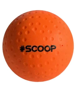 Sportausrüstung|Ballsport*SCOOP 6er Pack X-Treme Hockey Street-Balls mit Dimple-Design Hockeyball Sport-Ausrüstung NI266444 Orange