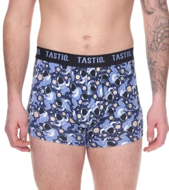 Unterwäsche|Boxershorts*TASTIQ 5er Pack Herren Boxershorts in Geschenkbox mit Weltraum-Print Baumwoll-Unterhose Tas/1/BCX5/SPAC Schwarz/Bunt