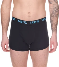 Unterwäsche|Boxershorts*TASTIQ 5er Pack Herren Boxershorts in Geschenkbox mit Weltraum-Print Baumwoll-Unterhose Tas/1/BCX5/SPAC Schwarz/Bunt