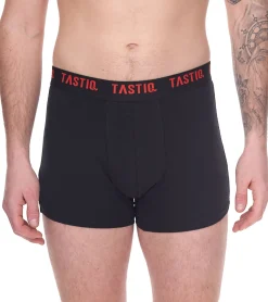 Unterwäsche|Boxershorts*TASTIQ 5er Pack Herren Boxershorts in Geschenkbox mit Weihnachts-Print Baumwoll-Unterhose Tas/1/BCX5/XMAS Schwarz/Bunt