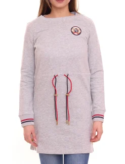 Kleider*Tom Tailor 2er Pack POLO TEAM Damen Baumwoll-Kleid mit Knöpfen 21499233 Grau