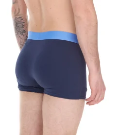 Unterwäsche|Boxershorts*U.S. POLO ASSN. 2er Pack Herren Boxershorts atmungsaktive Baumwoll-Unterhose Unterwäsche 011601_US16133_02 999 Dunkelblau/Hellblau/Rot