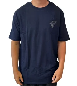 T-Shirts & Tank Tops*U.S. SPORT AMERICA 2er Pack Herren T-Shirt Basic Baumwoll-Shirt Rundhals-Shirt Kurzarm Schwarz/Weiß oder Schwarz/Blau