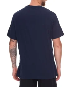 T-Shirts & Tank Tops*U.S. SPORT AMERICA 2er Pack Herren T-Shirt Basic Baumwoll-Shirt Rundhals-Shirt Kurzarm Blau/Weiß