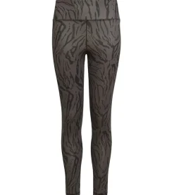 Sportunterbekleidung|Jogginghosen & Fitnessmode*adidas 2er Sparpack Leggings nachhaltige Trainings-Hose für Mädchen Sport-Hose mit AEROREADY Technologie Animal-Look HL2443 Grau/Schwarz