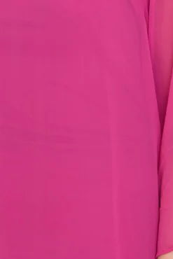 Poloshirts & Blusen*Aniston 2er Sparpack SELECTED Damen modische Sommer-Bluse mit 3/4-Ärmeln 16113300 Pink