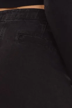 Große Größen|Röcke*ARIZONA 2er Sparpack Damen Denim-Rock Mini-Rock Jeans-Rock aus Baumwolle mit Taschen 82817269 Schwarz